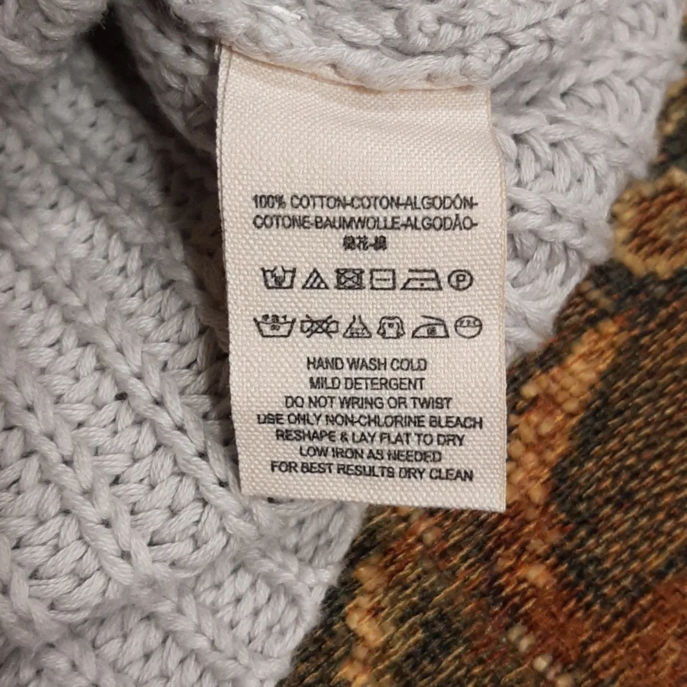 Free People Oversized Crop Sweater Size Medium Light Gray
